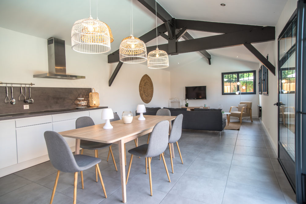 cuisine vue salon