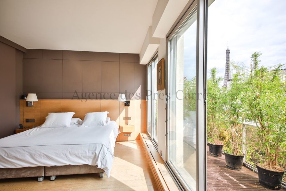 chambre parents avec vue